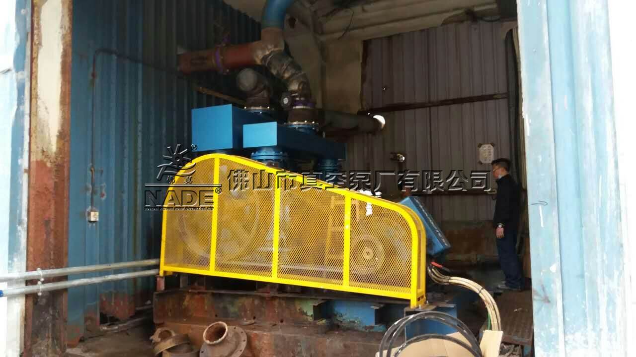 2BEF3系列水環(huán)式真空泵在水泥制造行業(yè)現(xiàn)場(chǎng)使用