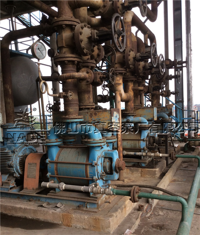 2BE1水環(huán)式真空泵石油化工應用現場