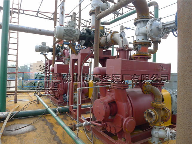 2BE1水環(huán)式真空泵石油化工應用現場