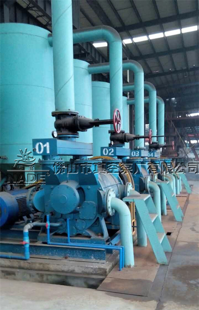 2BE1水環(huán)式真空泵鑄造行業(yè)應用現場